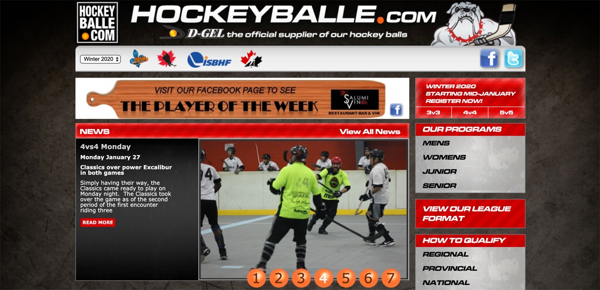 Ball Hockey League - Hockeyballe