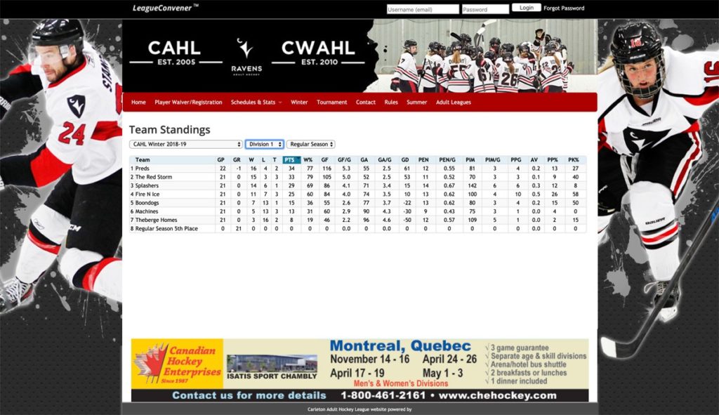 15 Hockey Beer Leagues to Join in Ottawa Gaimday