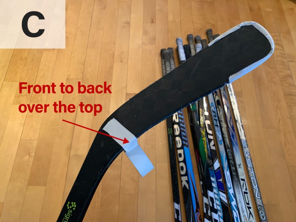 How to Tape a Hockey Stick (Blade & Handle) Gaimday