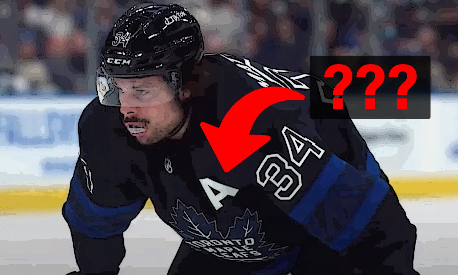 What does the A mean on a Hockey Jersey?